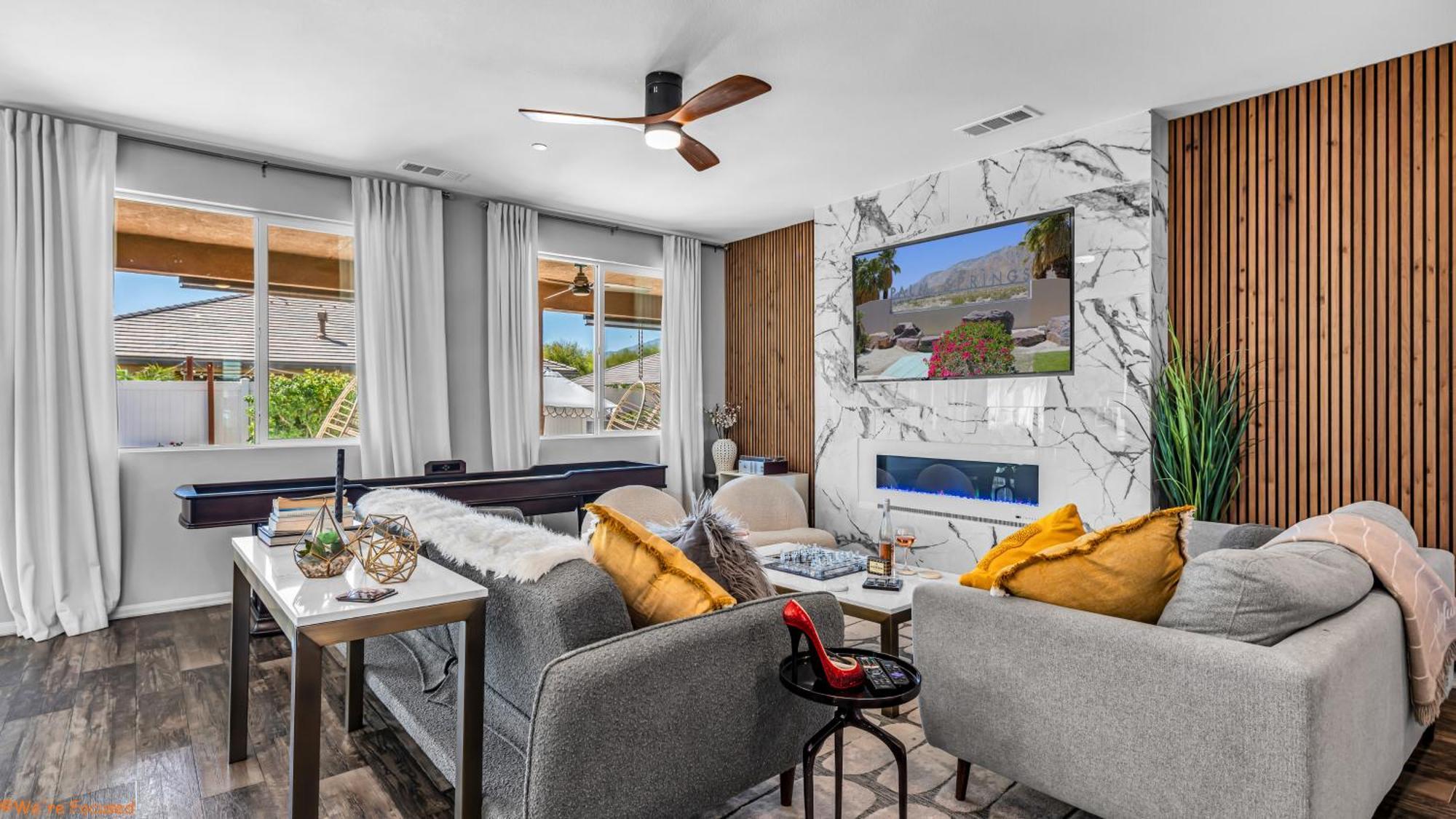 5Br3B Pool, 2Mi To Fstvals, Ev Chrgr, Gym, Games Villa Indio Exteriör bild