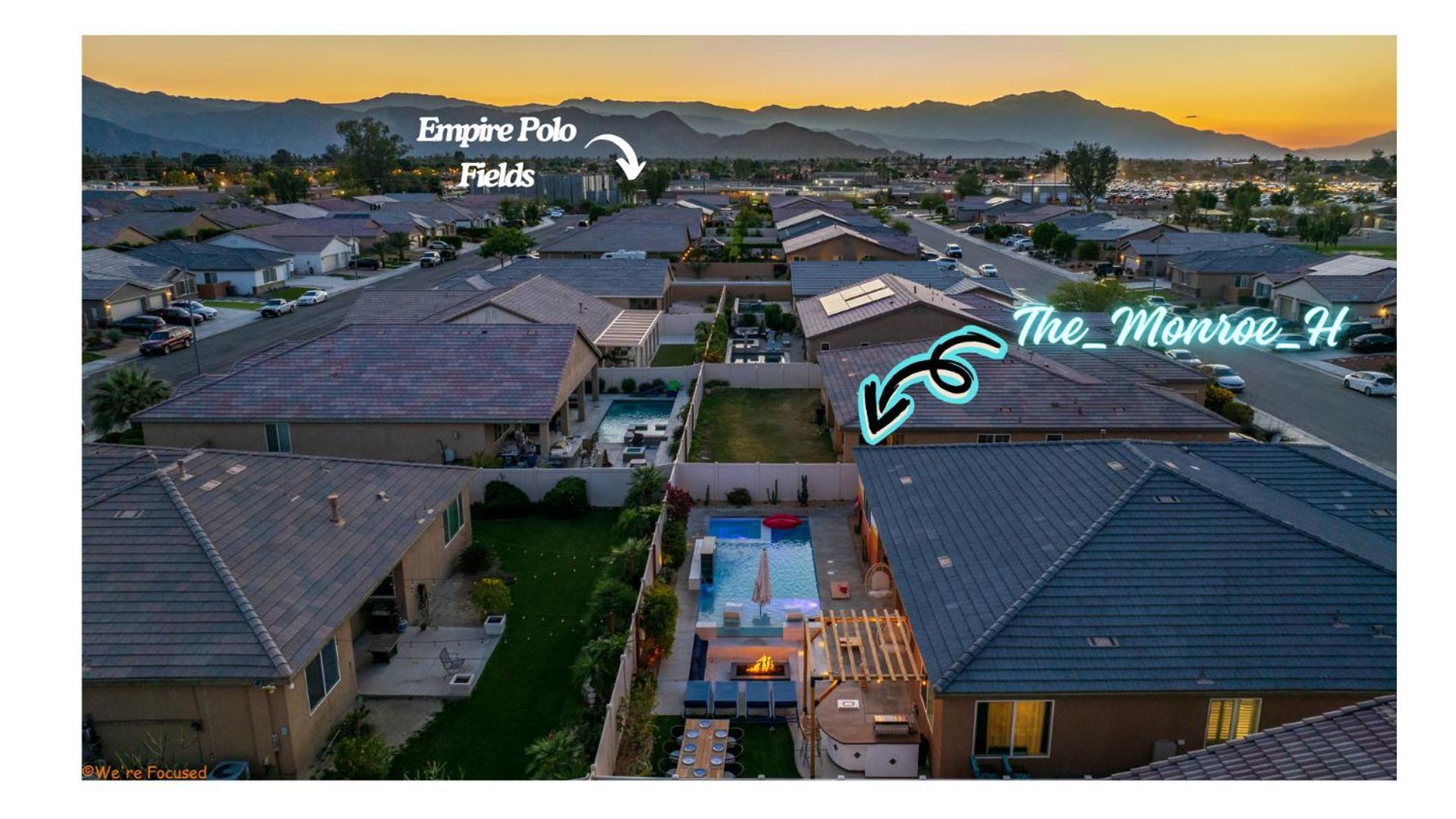 5Br3B Pool, 2Mi To Fstvals, Ev Chrgr, Gym, Games Villa Indio Exteriör bild